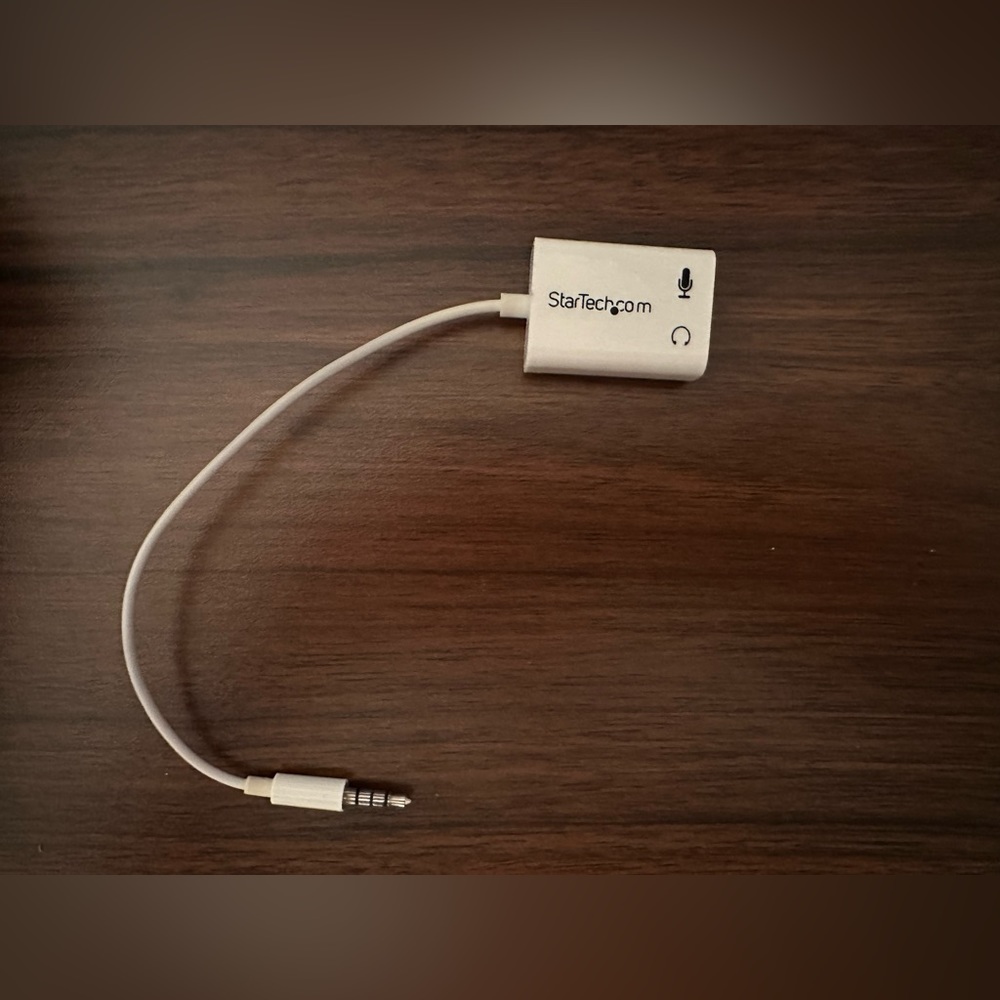 Headphone & Microphone Adapter